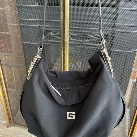G adjustable black shoulder bag purse - Picture 3 of 9